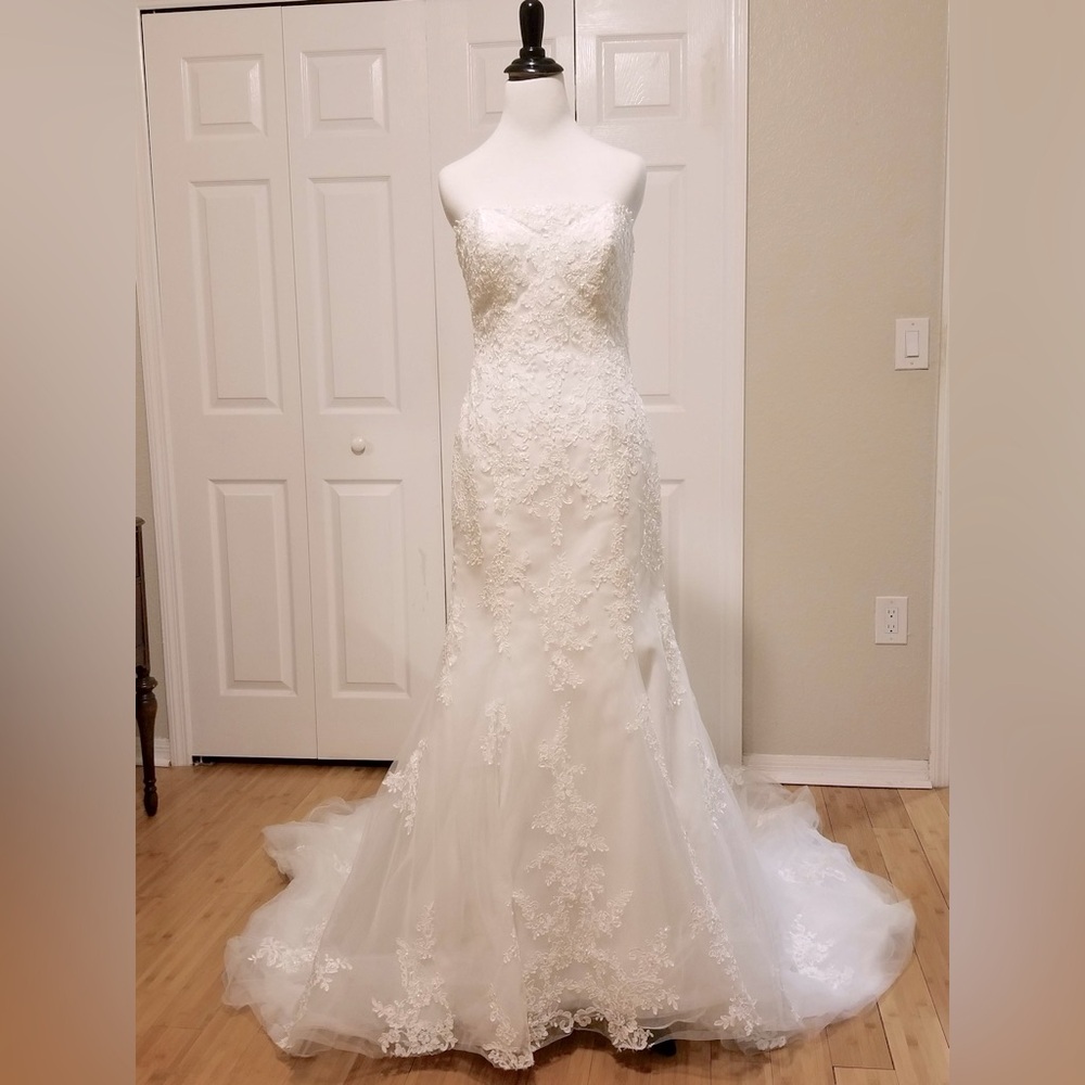 Morilee Mermaid Ivory Wedding Dress